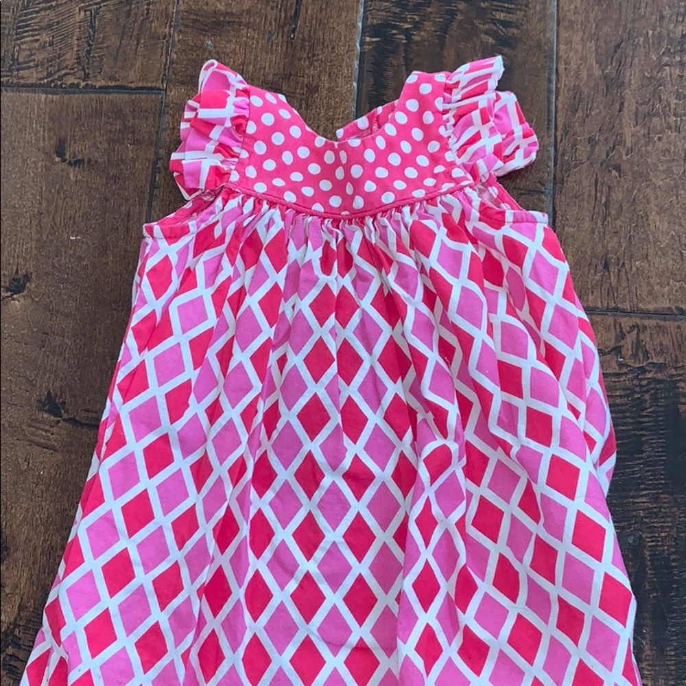 Peaches and cream dress